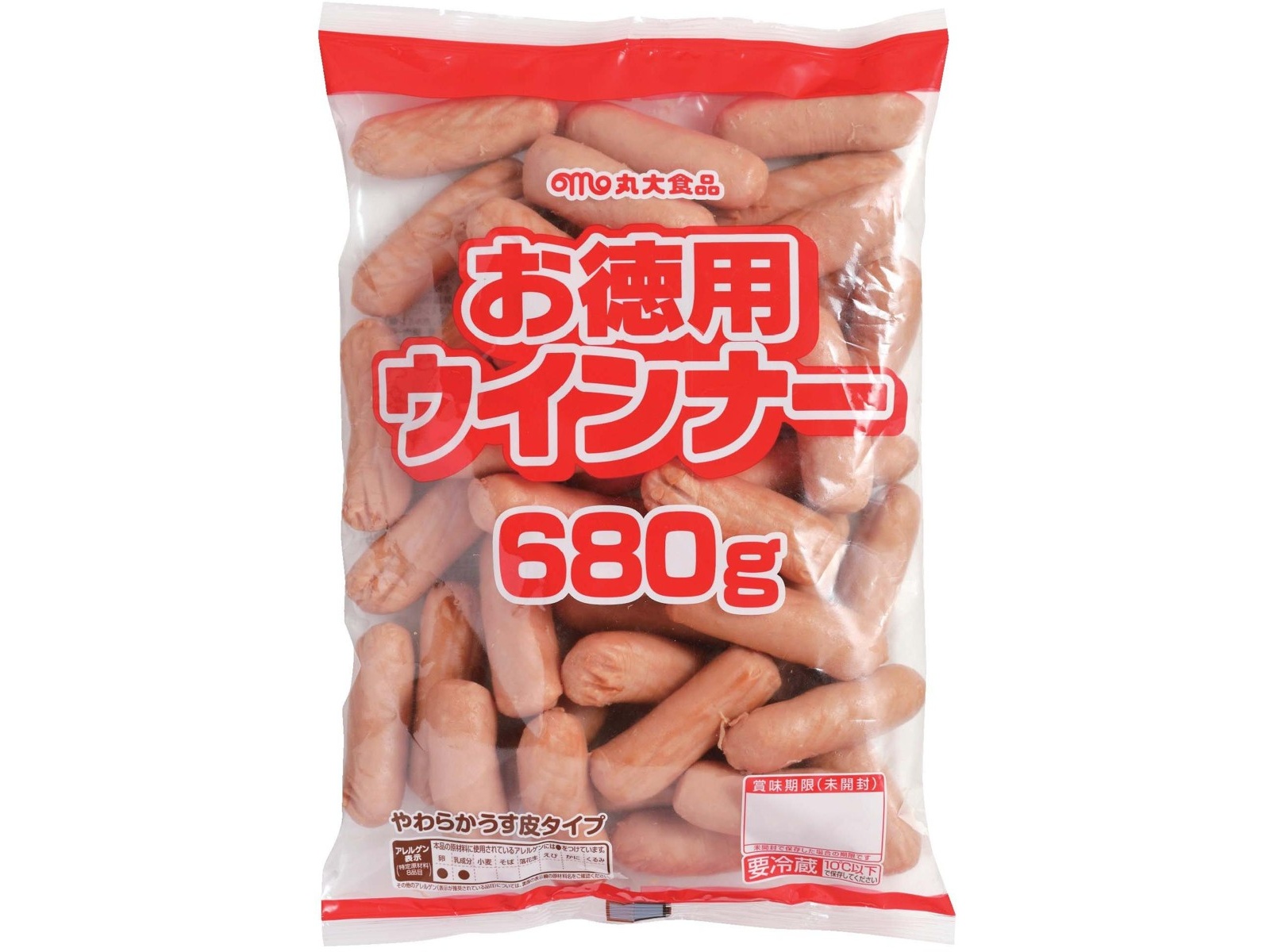 丸大食品 お徳用ウインナー 680g| コープこうべネット