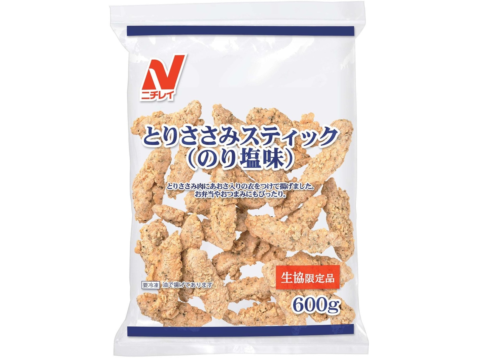 ニチレイ とりささみスティック（のり塩味） 600g| コープこうべ
