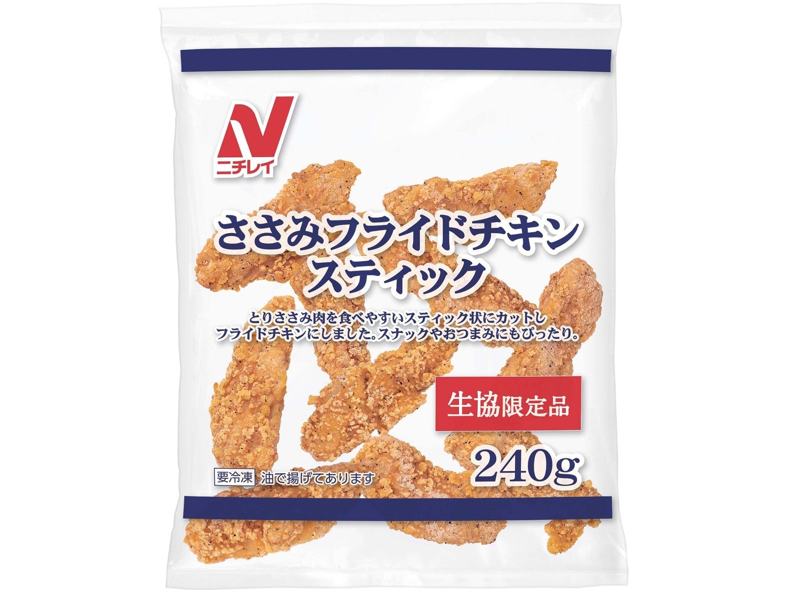 ニチレイ ささみフライドチキンスティック 240g| コープこうべネット