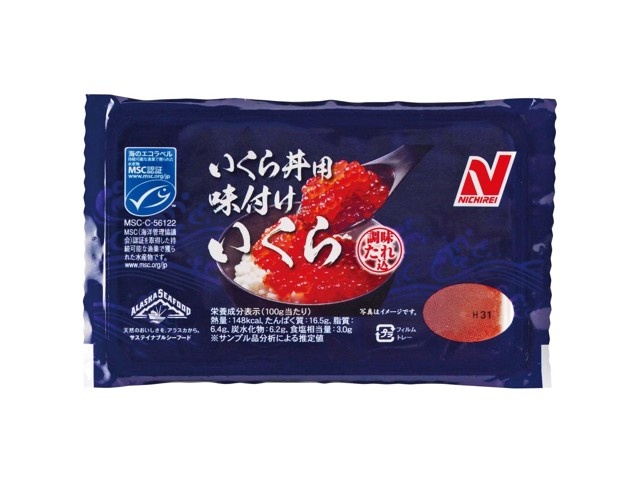 いくら丼 ニチレイフレッシュ いくら丼用味付けいくら 60g | WEB限定