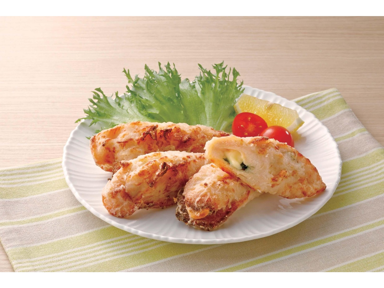 ニチレイ レンジで！チーズと大葉のささみロールフライ 4コ入