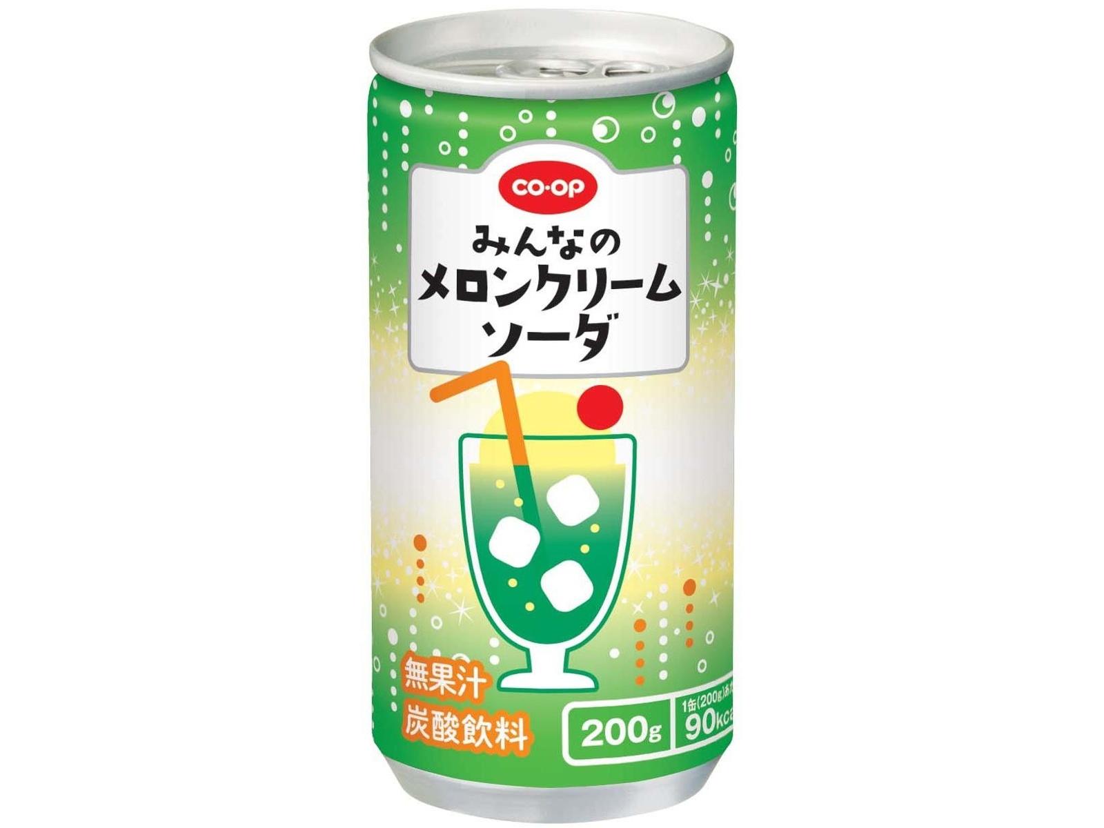 CO・OP みんなのメロンクリームソーダ 1箱（200g×15缶入