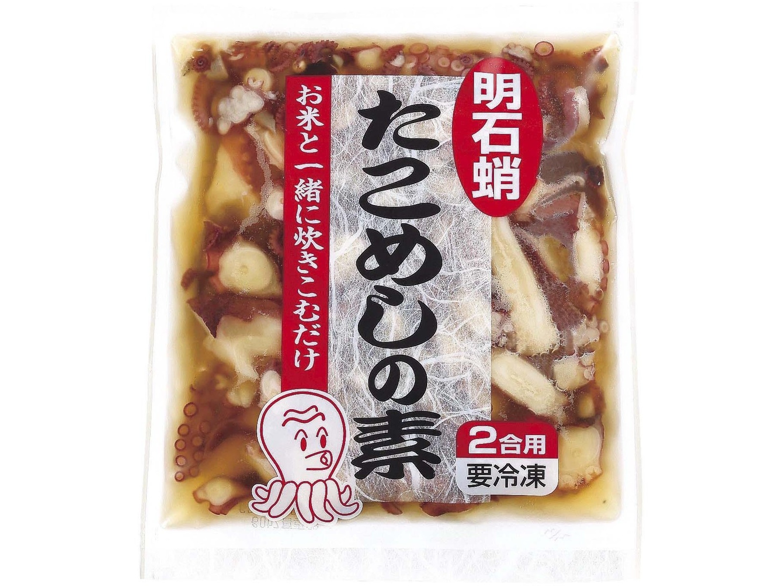 カネキ水産 明石だこ使用 たこめしの素 2合用（たこ100g、調味液
