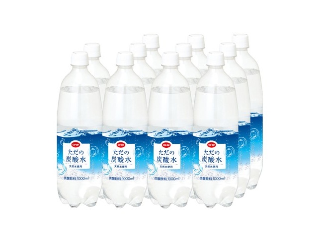 CO・OP ただの炭酸水 1箱(1L×12本入)| コープこうべネット