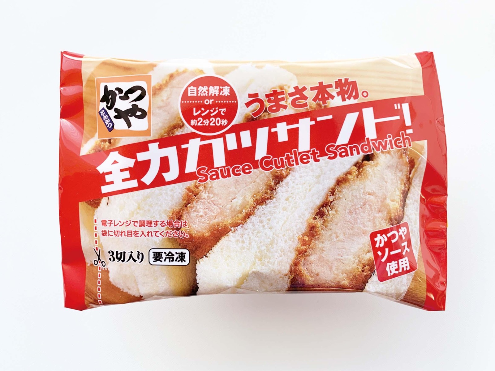 アークランドサービス とんかつかつや 全力カツサンド 3切入