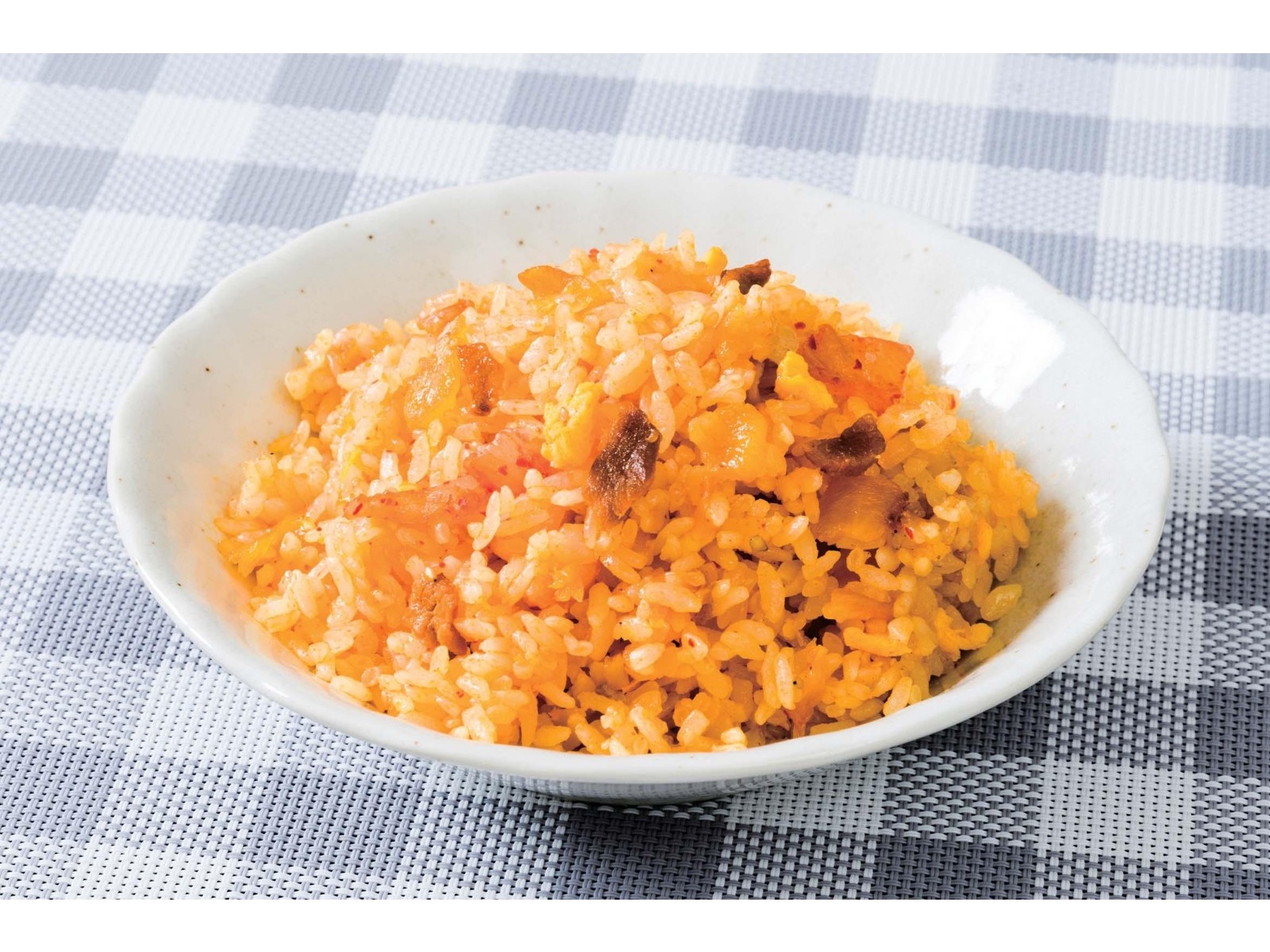 ユーユーフーズ ごま油香る豚肉とキムチとたくあんの混ぜご飯