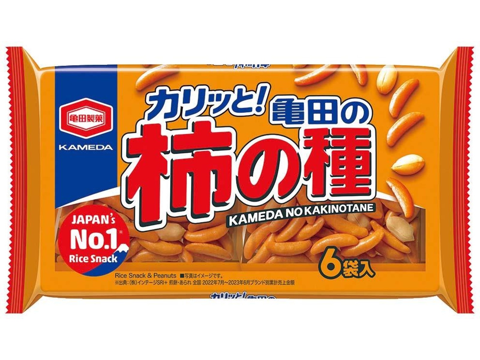 亀田製菓 亀田の柿の種 180g(6袋入)| コープこうべネット 亀田製菓 亀田の柿の種 180g(6袋入)| コープこうべネット
