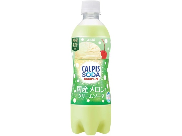 アサヒ カルピス国産メロンのクリームソーダ 500ml| コープ