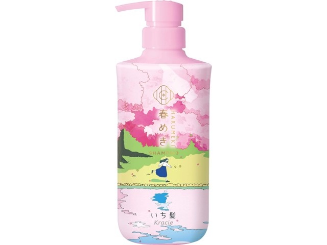 いちごページ クラシエ いち髪 ペアセット 春めきの香り 480ml+480g| コープ