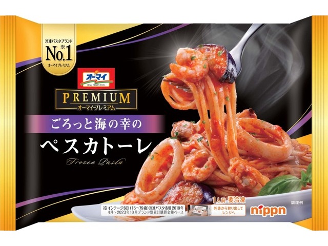 ニップン オーマイプレミアム ごろっと海の幸の ペスカトーレ