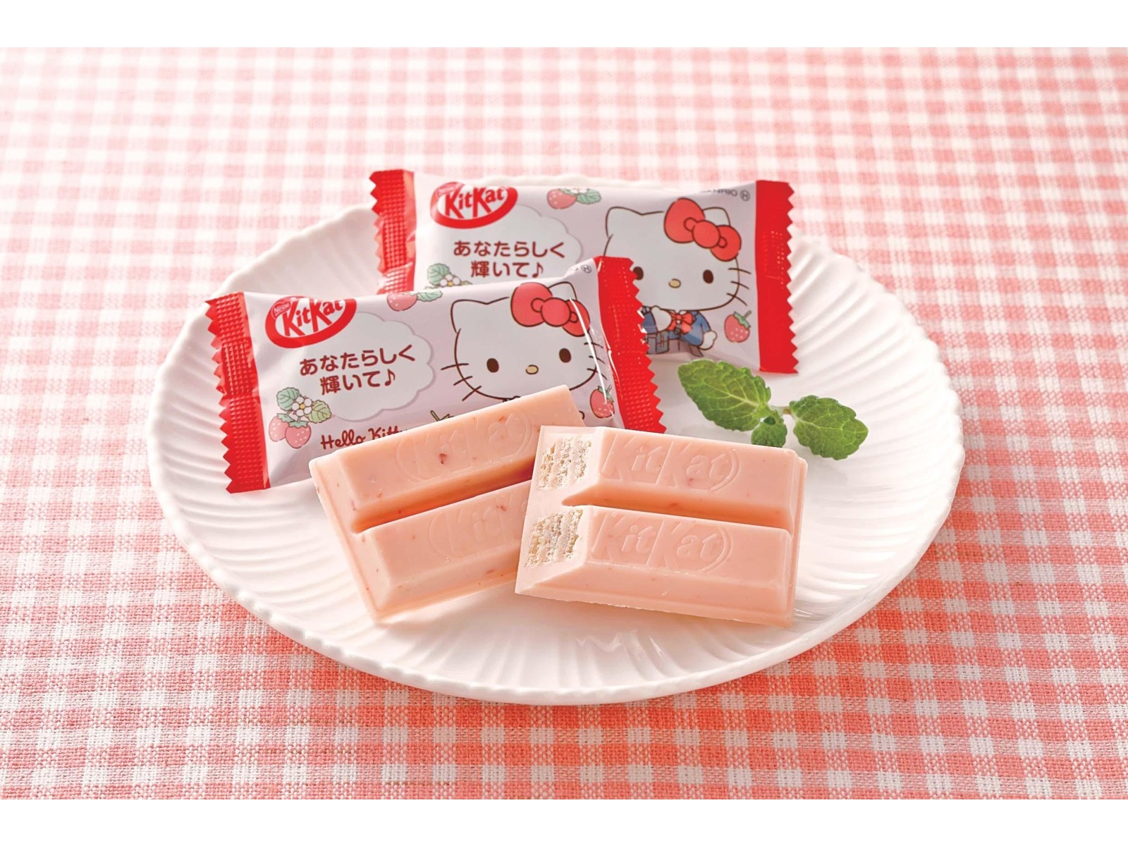 くり　レトロポップ　おしゃれっこ　子犬　いちごミルク色 ネスレ日本 キットカット サンリオキャラクターズいちごミルク味