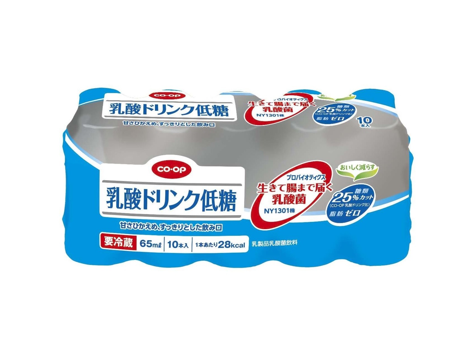 CO・OP 乳酸ドリンク低糖 65ml×10本組| コープこうべネット