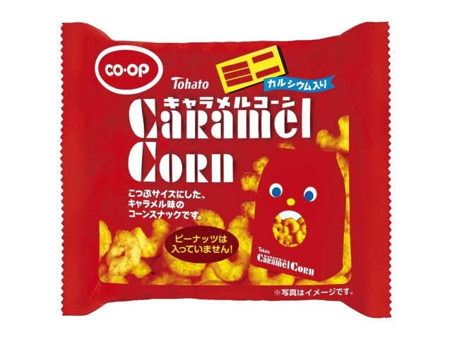 CO・OP ＆東ハト ミニキャラメルコーン（Ca入り） 15g×10袋入