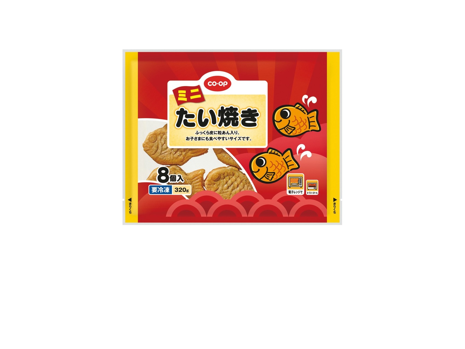CO・OP ミニたい焼き 8コ入（320g）| コープこうべネット