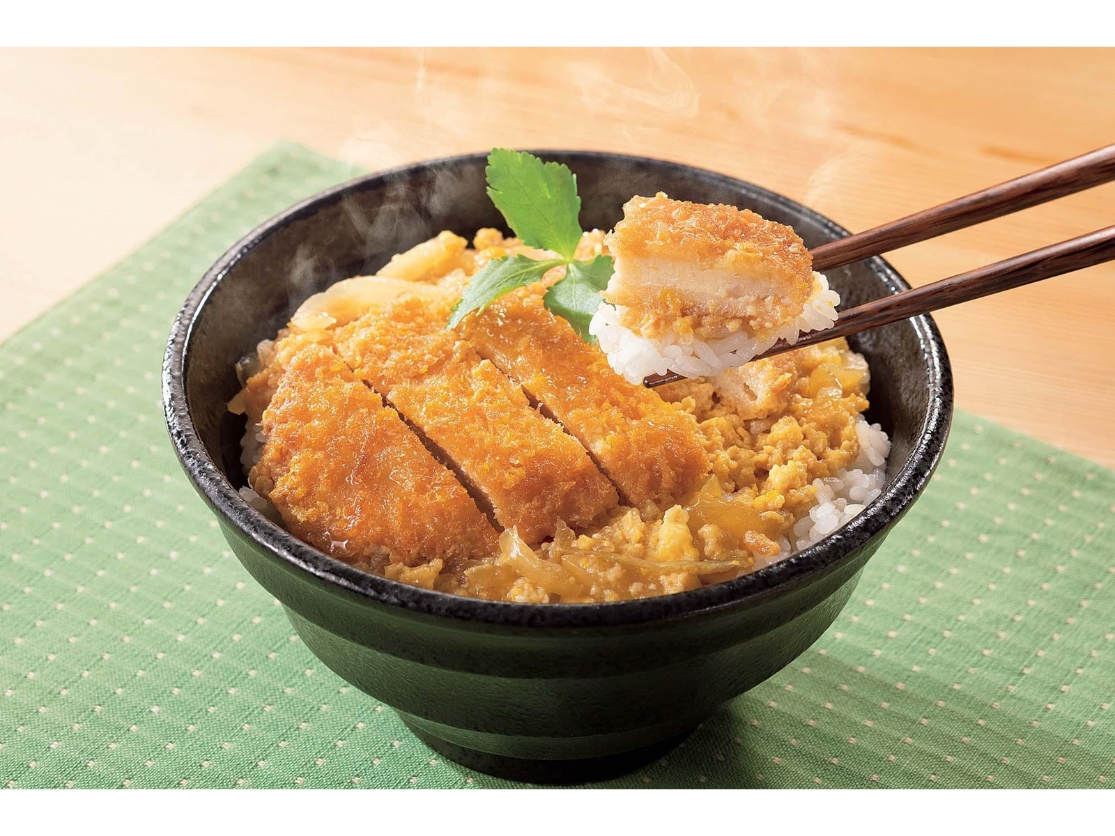 カツ丼出品 二段もりカツ丼セット - 新潟カツ丼-タレカツ