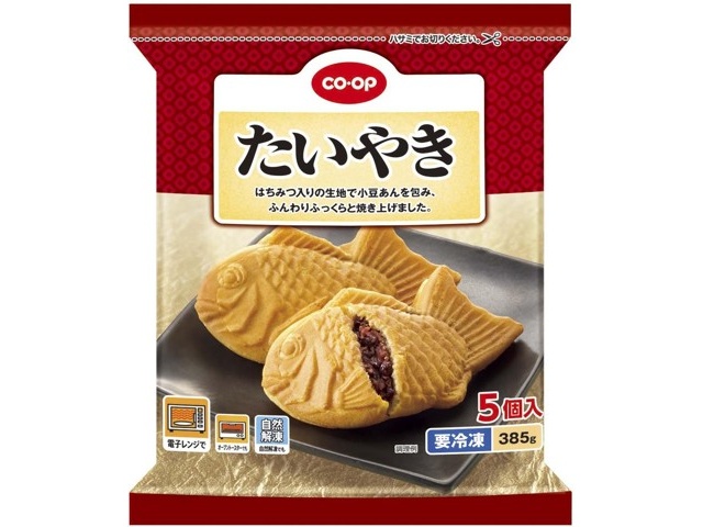CO・OP たいやき 5コ入（385g）| コープこうべネット