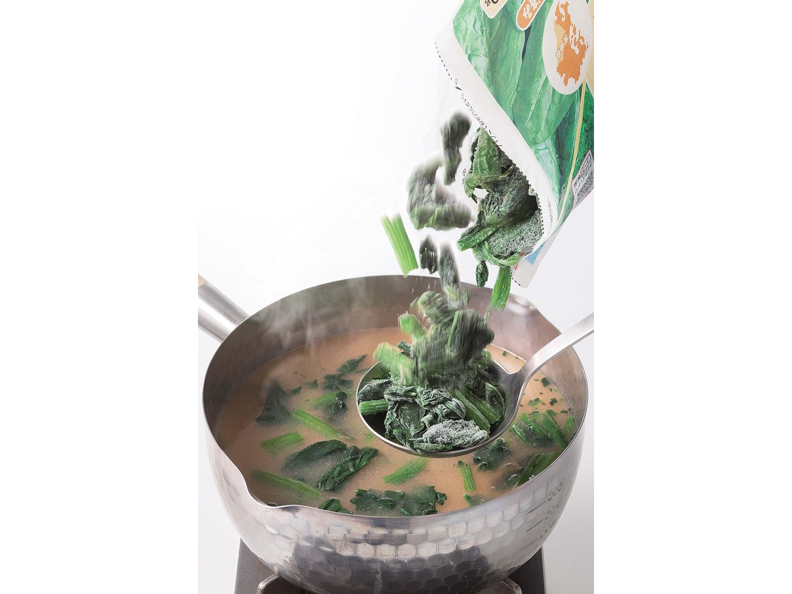 ほうれんそうページ Amazon.co.jp: 【冷凍】富士通商⑭ 手間無し加熱いらず 高冷地