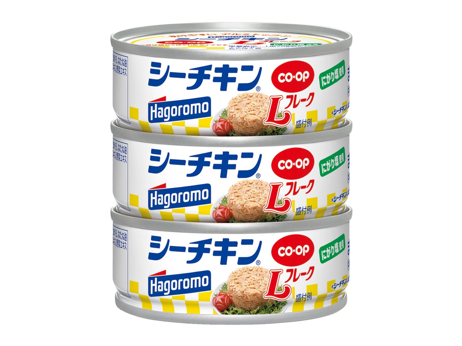 CO・OP ＆はごろも シーチキン Lフレーク 70g（総量）×3缶組