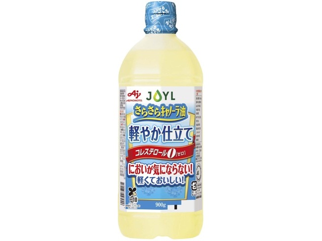 J-オイルミルズ 味の素さらさらキャノーラ油軽やか仕立て 900g J-オイルミルズ 味の素さらさらキャノーラ油軽やか仕立て 900g