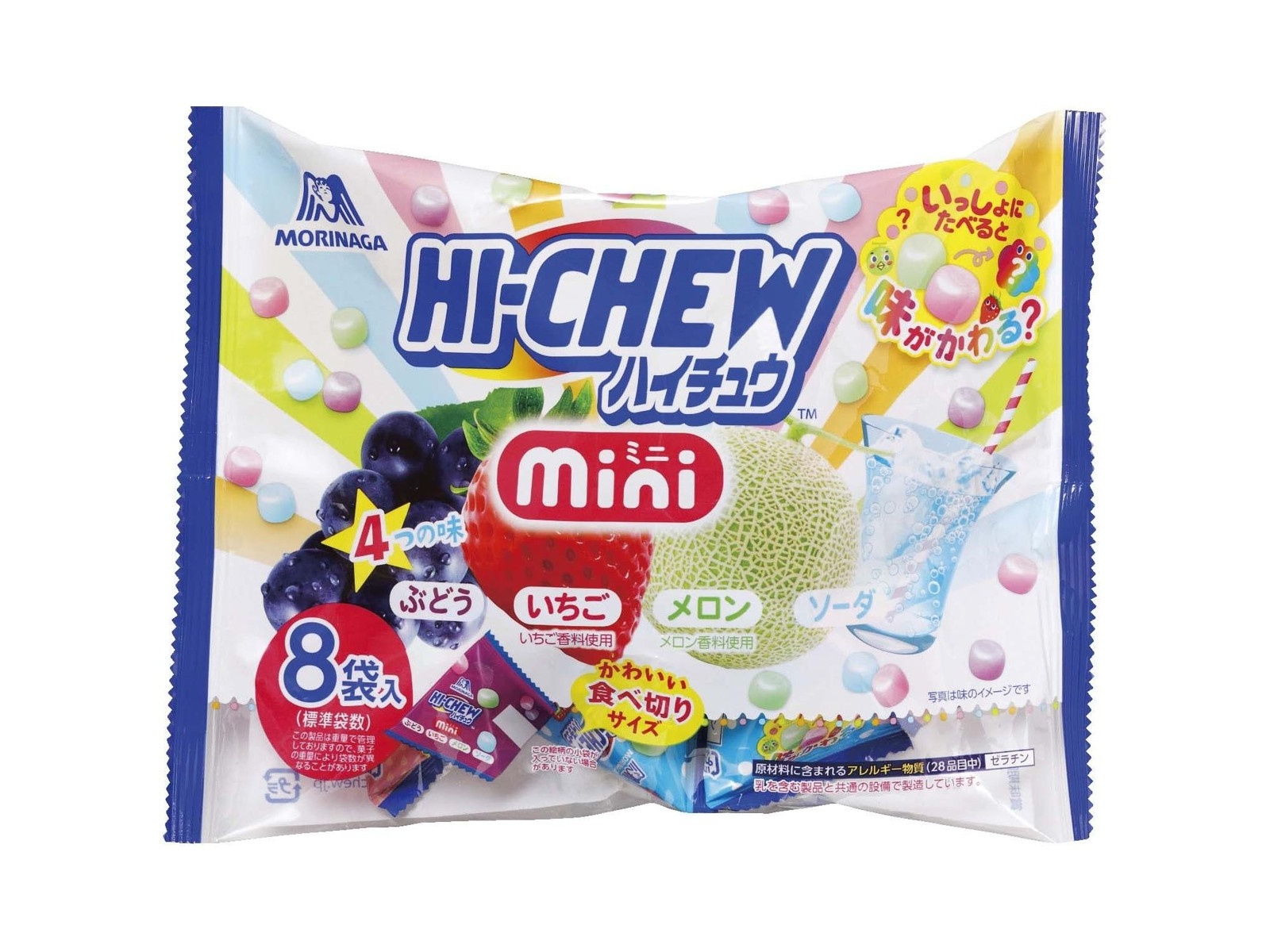 森永製菓 ハイチュウミニプチパック 80g（標準8袋入）| コープ