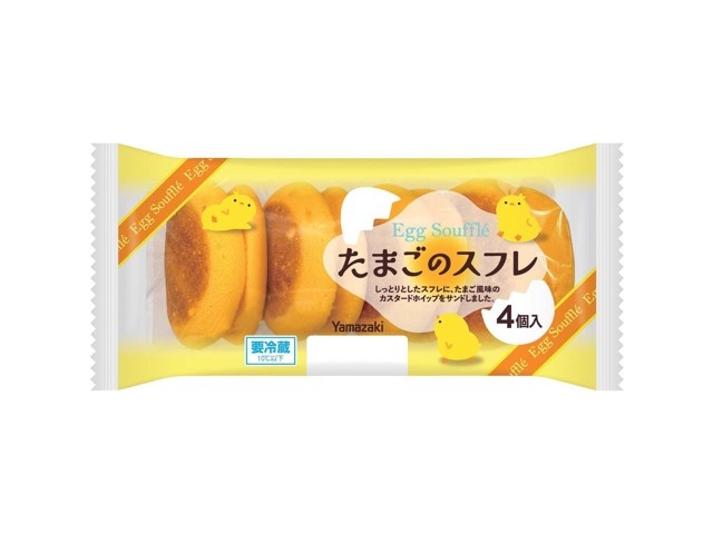 ワンピなど最旬ア！ ヤマザキ コープこうべネット 4コ入| たまごのスフレ ソフトドリンク