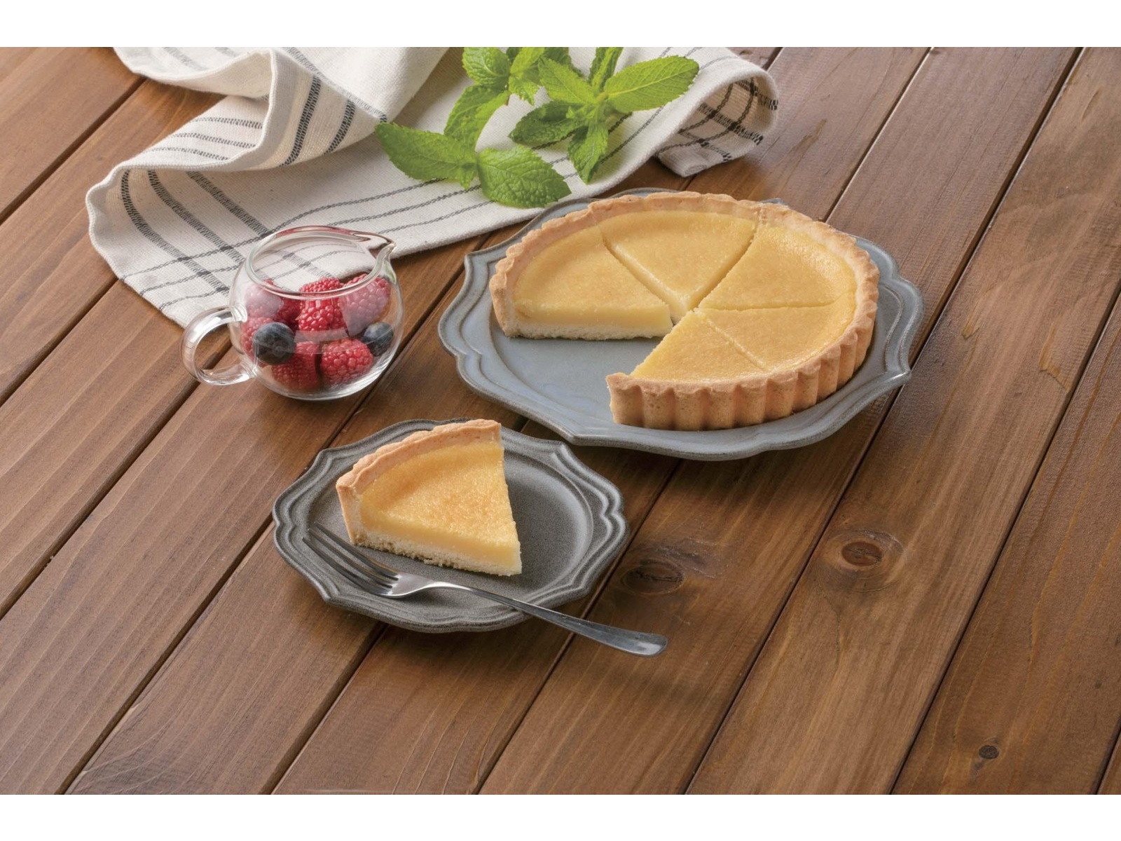351Pで交換】プレシア 切れてる焼クリームチーズタルト 6切