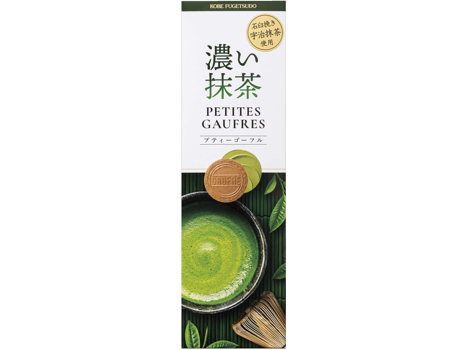 神戸風月堂 濃い抹茶プティーゴーフル 1箱（3枚×4袋入）| コープ