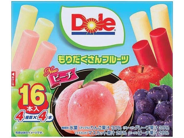 ロッテ Doleもりだくさんフルーツ 1箱（25ml×16本入）| コープ