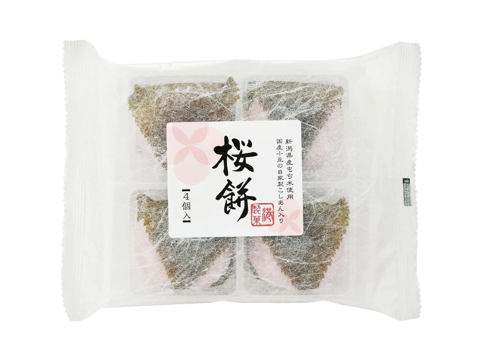 港製菓 桜餅 4コ入| コープこうべネット