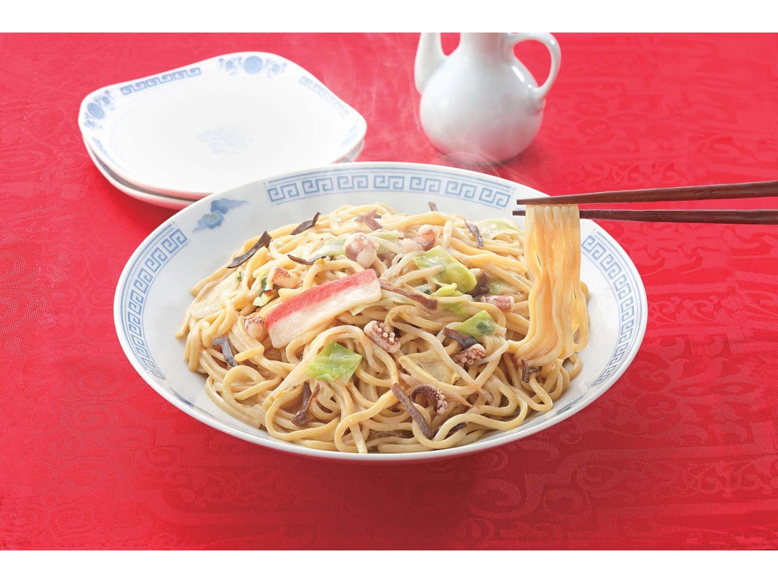 太麺さん専用 ケース おうちごはん塩2食×6P太麺 ハチバンeSHOP