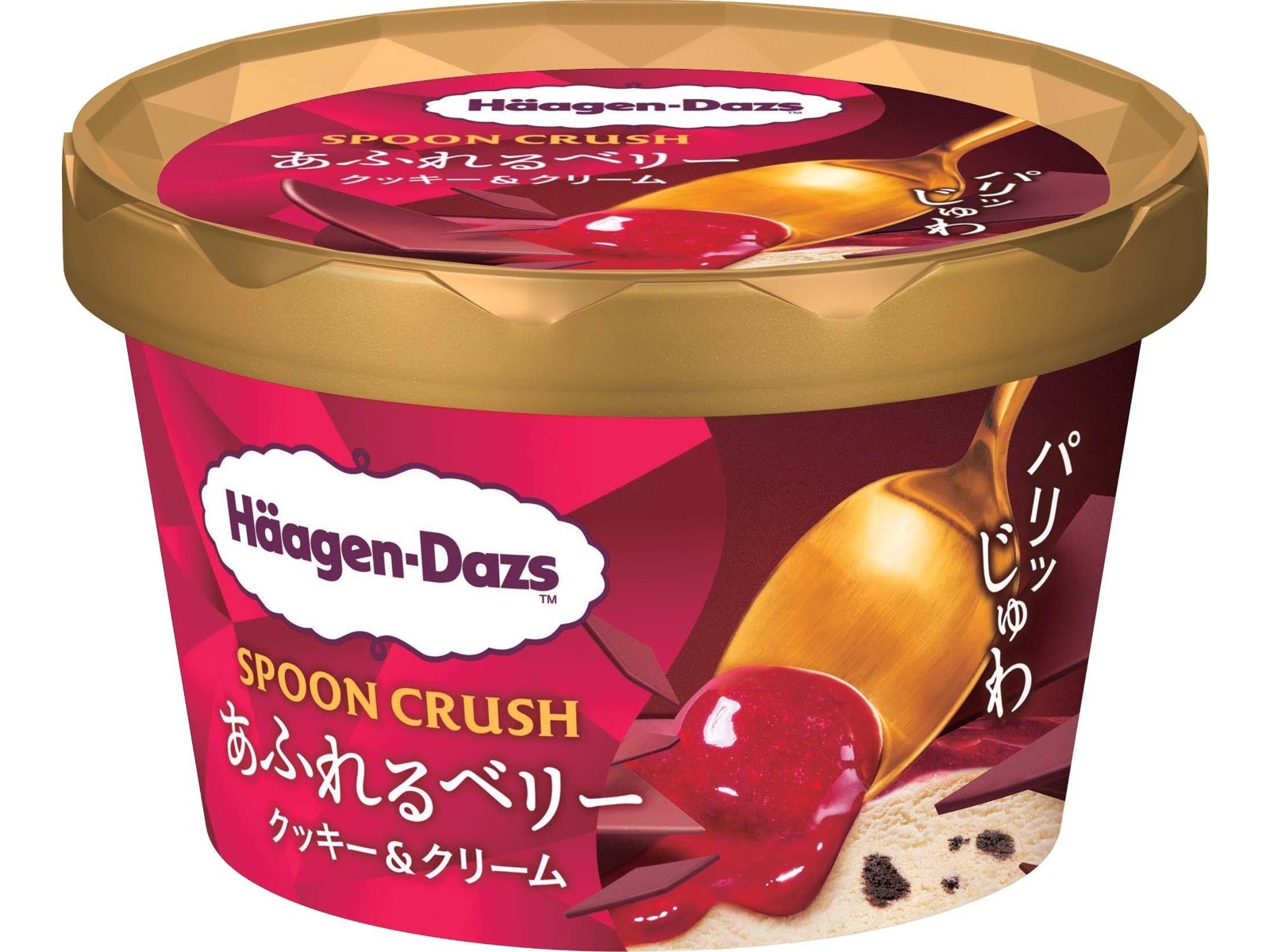 ハーゲンダッツ ミニカップ SPOON CRUSH あふれるベリークッキー